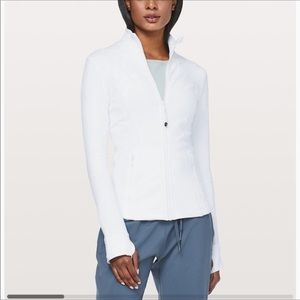 White lululemon define jacket
